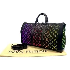 Louis Vuitton LED Light Up Lightning Fiber Optic, Monogram Keepall Virgil  Abloh